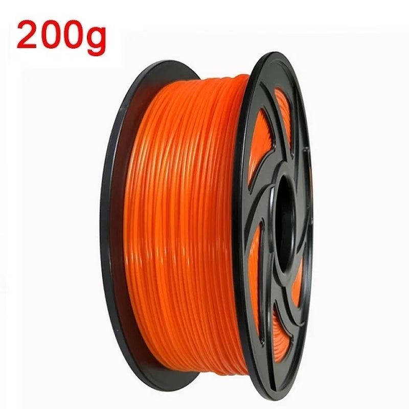 3D Printer Flexible Filament TPU 1.75Mm 200G Rainbow Filament Color Change Filament Glow in the Dark TPU Clear Blue Green Red