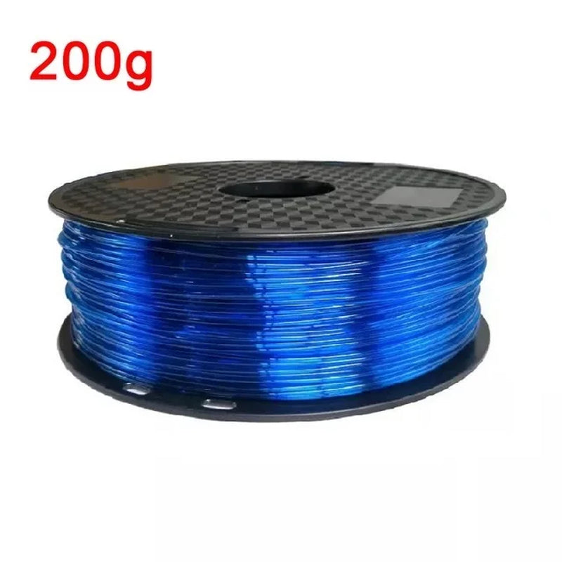 3D Printer Flexible Filament TPU 1.75Mm 200G Rainbow Filament Color Change Filament Glow in the Dark TPU Clear Blue Green Red