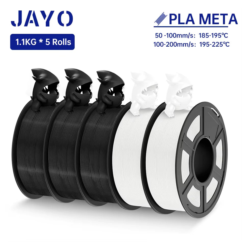 PLA / SILK / PLA META / PETG / Plamatte / ABS / High Speed PLA/ PLA plus 3D Filament 1.75Mm 3D Printer Filament 1.1Kg/Roll