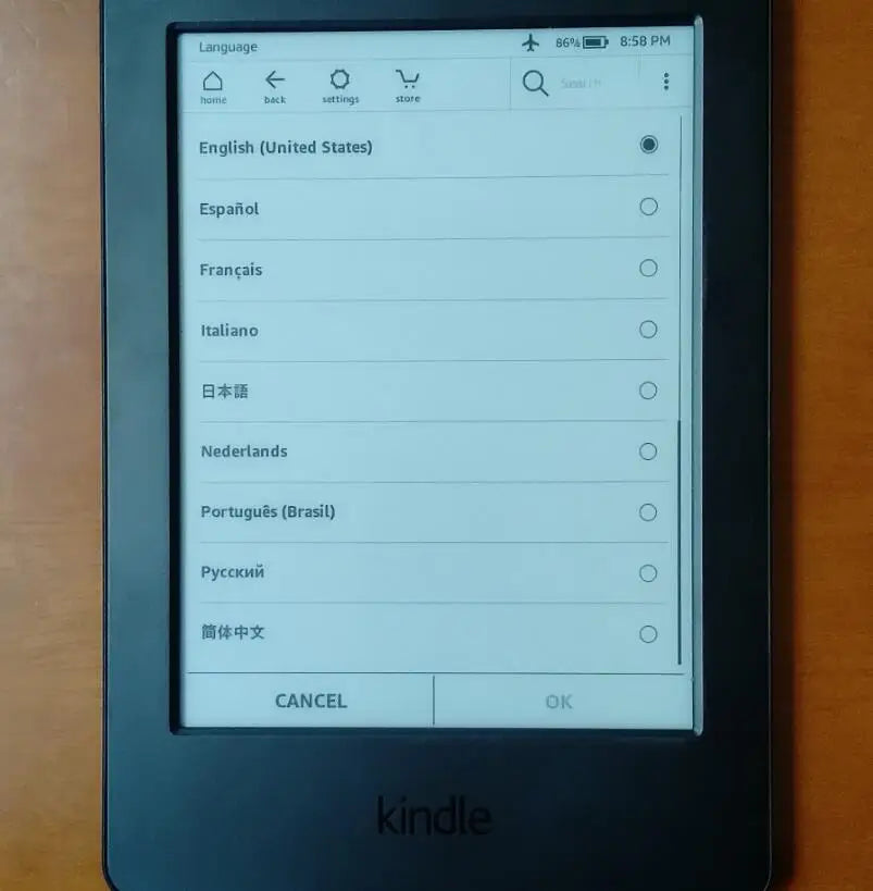 Kindle Paperwhite 2 / Kindle 6Th Generation with Backlight Kindle 8Th Generation without Backlight Ebook Reader Kindle Ereader