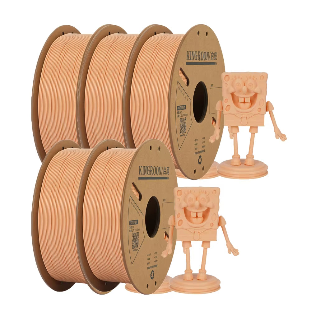 KINGROON PLA Filament 1.75Mm 3D Printer Filament 5/10Rolls 3D Printing Plastic Material 100% No Bubble for FDM 3D Printer MIX
