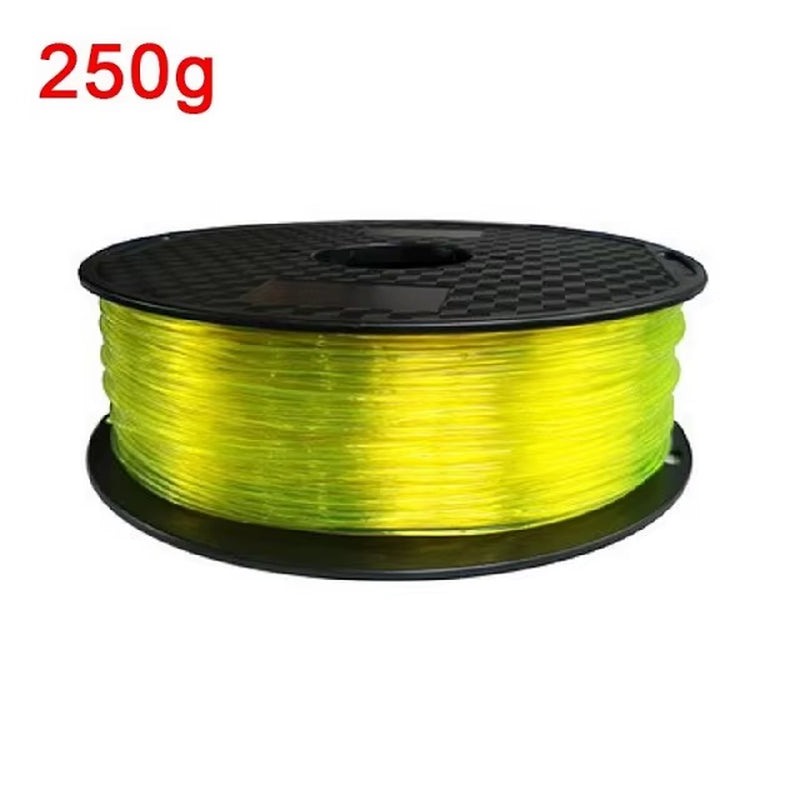 Flexible Filament TPU 1.75Mm 1KG 3D Filament TPU Printing Material Transparent Filament Turquoise for 3D Printer TPU Filamento