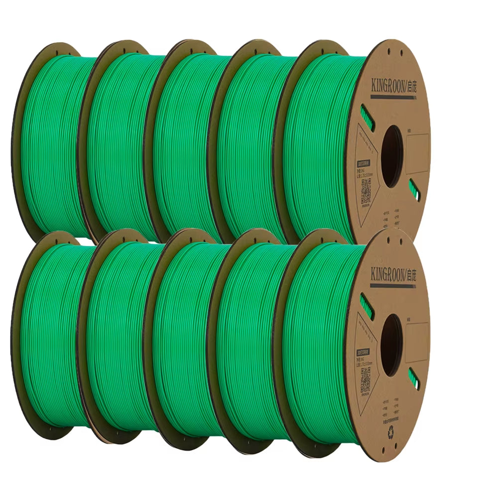 KINGROON PLA Filament 1.75Mm 3D Printer Filament 5/10Rolls 3D Printing Plastic Material 100% No Bubble for FDM 3D Printer MIX
