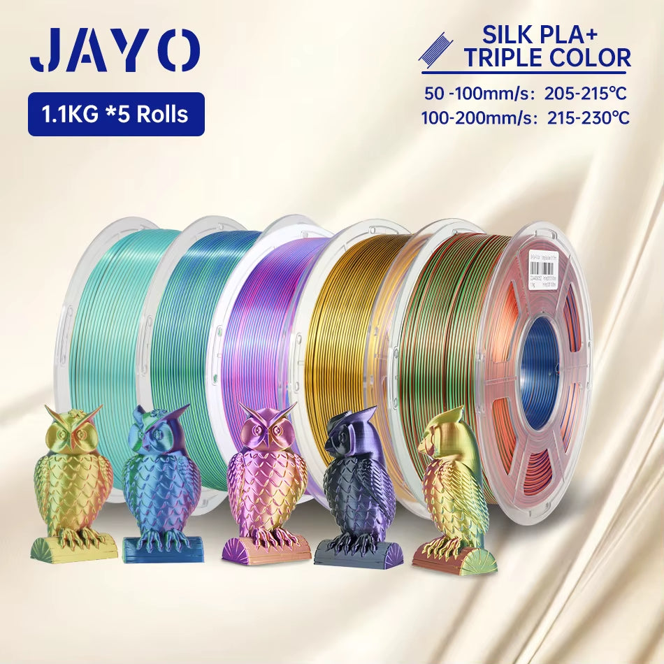 PLA / SILK / PLA META / PETG / Plamatte / ABS / High Speed PLA/ PLA plus 3D Filament 1.75Mm 3D Printer Filament 1.1Kg/Roll