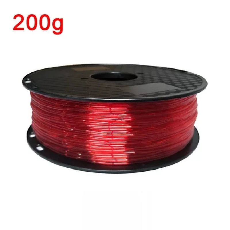 3D Printer Flexible Filament TPU 1.75Mm 200G Rainbow Filament Color Change Filament Glow in the Dark TPU Clear Blue Green Red