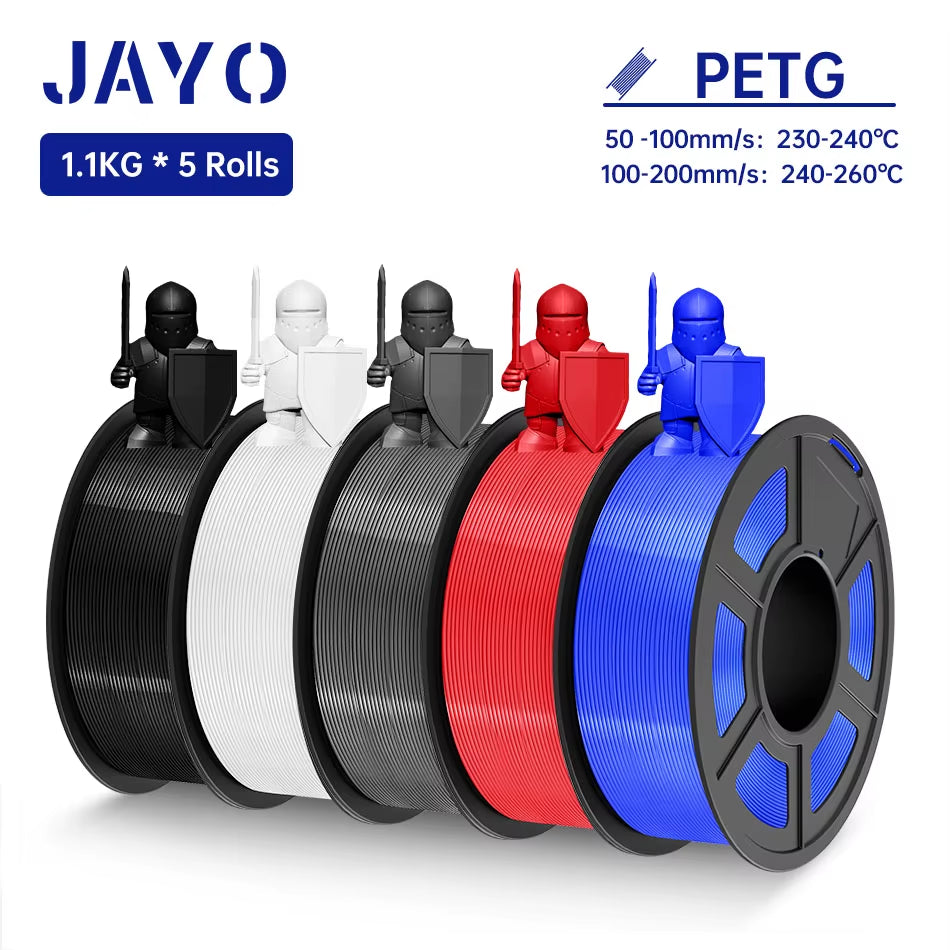 PLA / SILK / PLA META / PETG / Plamatte / ABS / High Speed PLA/ PLA plus 3D Filament 1.75Mm 3D Printer Filament 1.1Kg/Roll