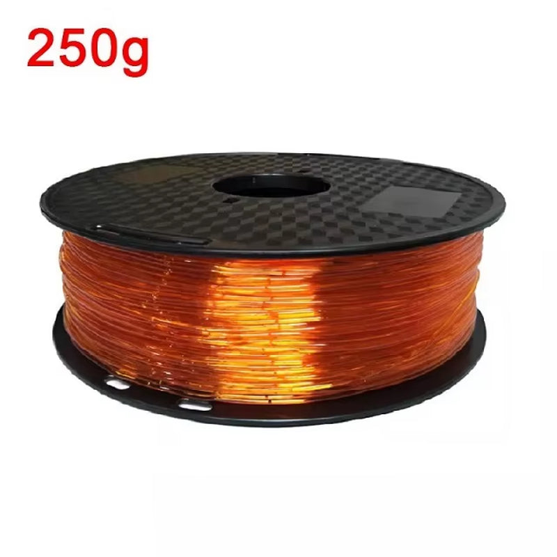 Flexible Filament TPU 1.75Mm 1KG 3D Filament TPU Printing Material Transparent Filament Turquoise for 3D Printer TPU Filamento