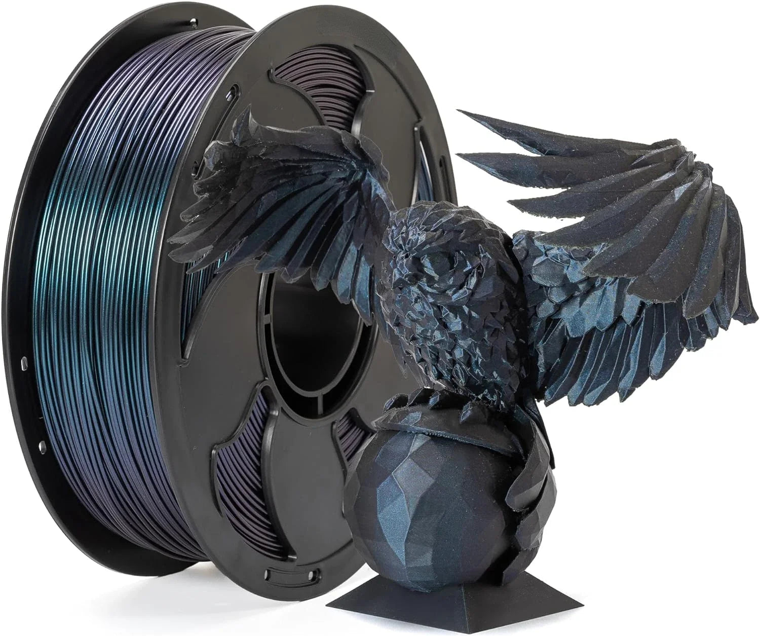 PLA Filament 1.75Mm Color Change,Chameleon Shiny Sparkle Glitter by Different Light and Angle,1Kg/250G Spool Chameleon