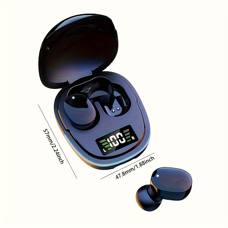 2024 year New Wireless Earphones Headphones With LED Display Touch In-EarTWS Wireless Earbuds Sports Music Game Headset For IOS/Android