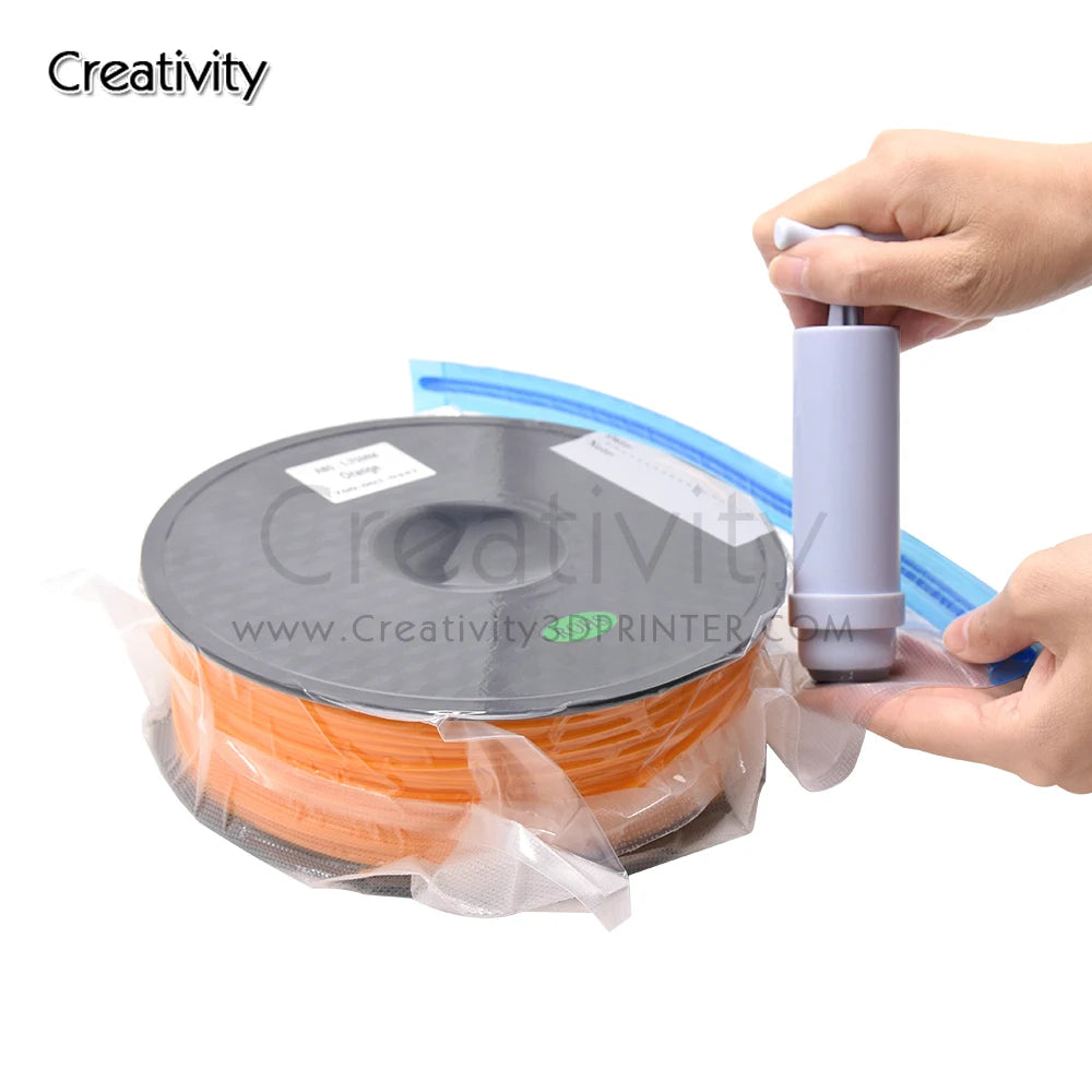 3D Printer PLA/ABS/TPU Filament Vacuum Storage Bag Filament Dryer to Avoid Consumable Moisture for 3D Printer Parts
