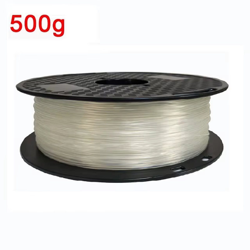 Flexible Filament TPU 1.75Mm 1KG 3D Filament TPU Printing Material Transparent Filament Turquoise for 3D Printer TPU Filamento